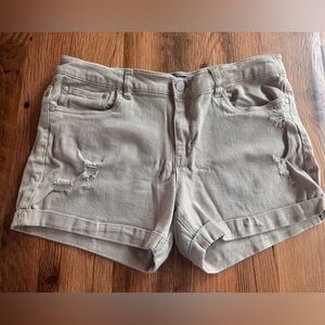 Dollhouse Beige Casual Shorts